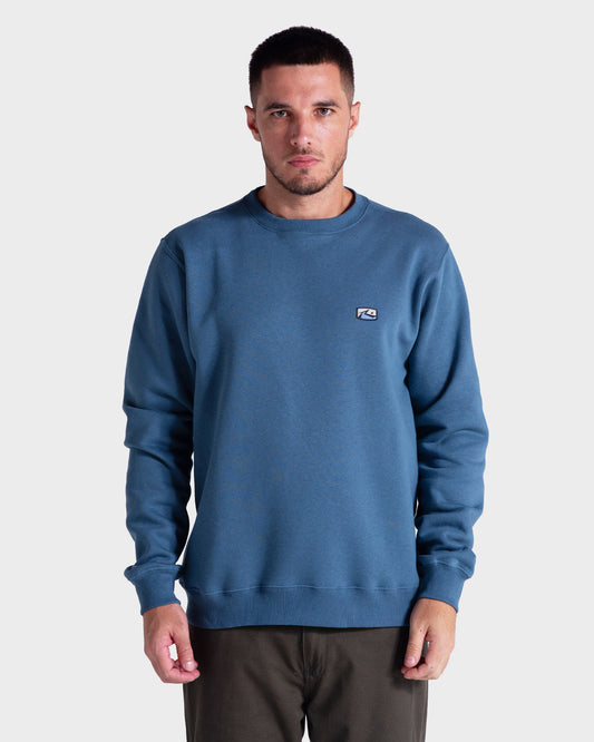 Moletom Careca Rusty Color Box Azul