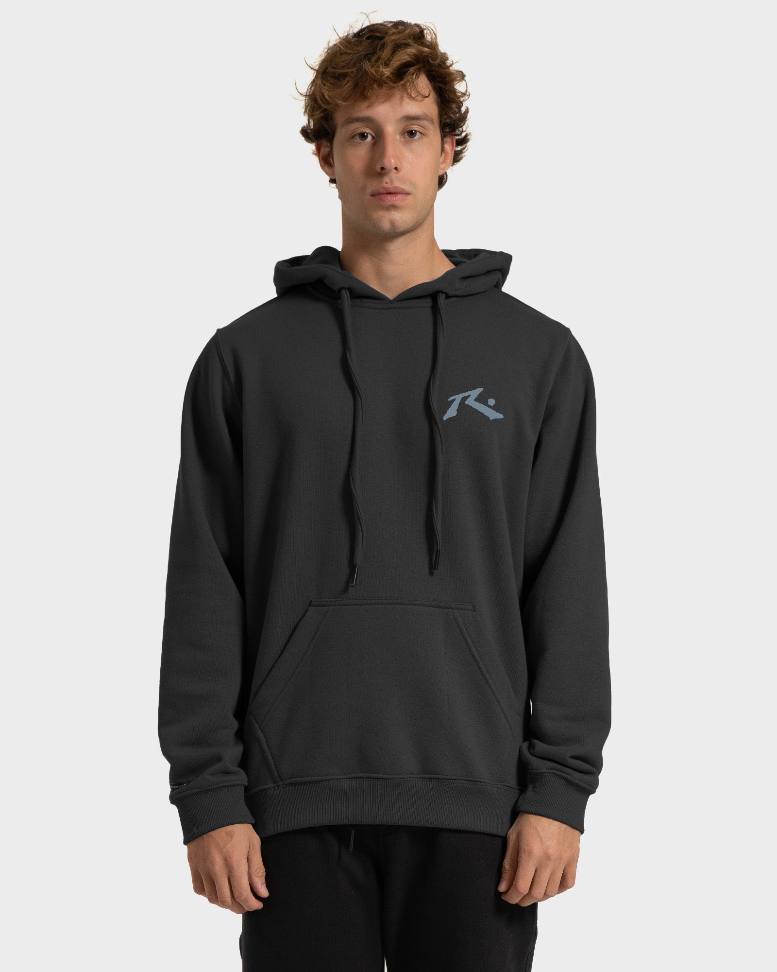 Moletom Canguru Rusty Competition Preto – RustyBrasil