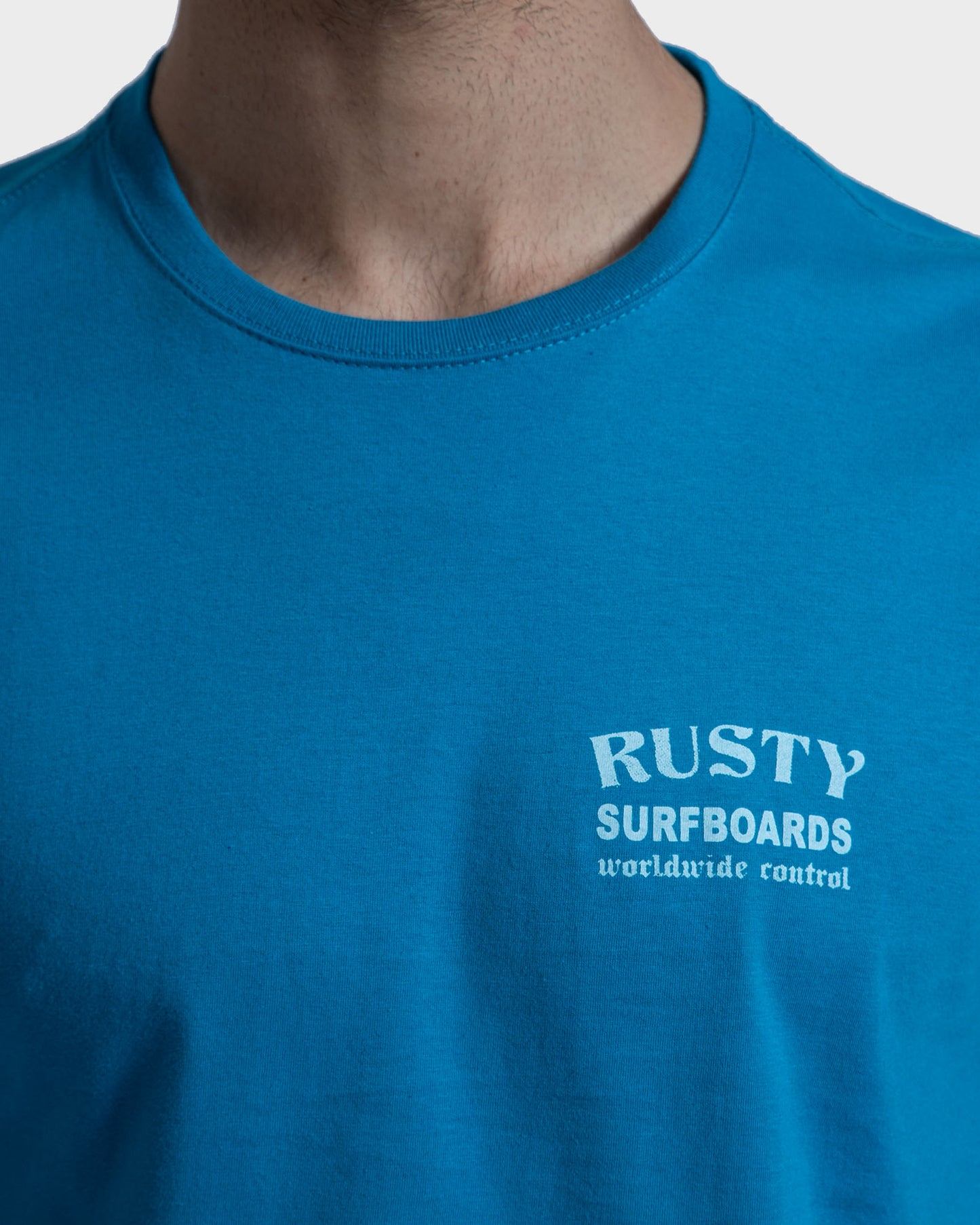 Camiseta Rusty Control Turquesa