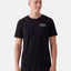 Camiseta Manga Curta Rusty Woodcut Preta