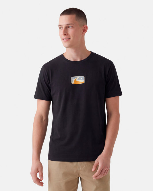 Camiseta Manga Curta Rusty Color Box Preto