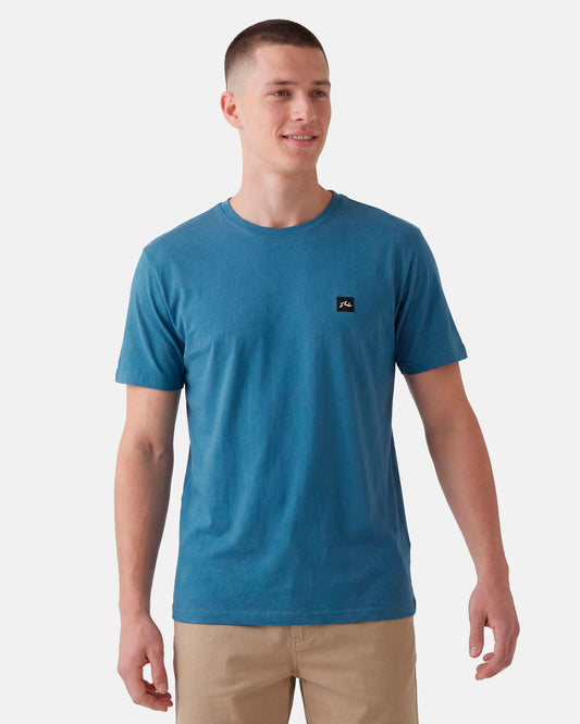 Camiseta Manga Curta Rusty Essential Azul