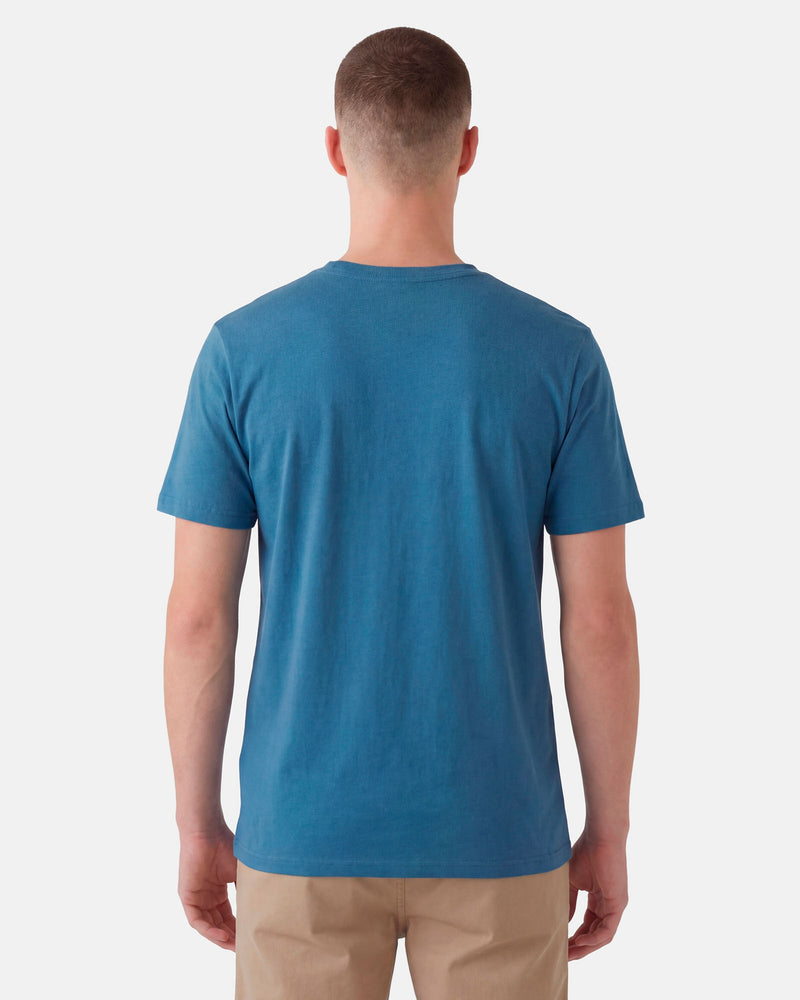 Camiseta Manga Curta Rusty Essential Azul