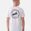 Camiseta Manga Curta Rusty Boards Branca