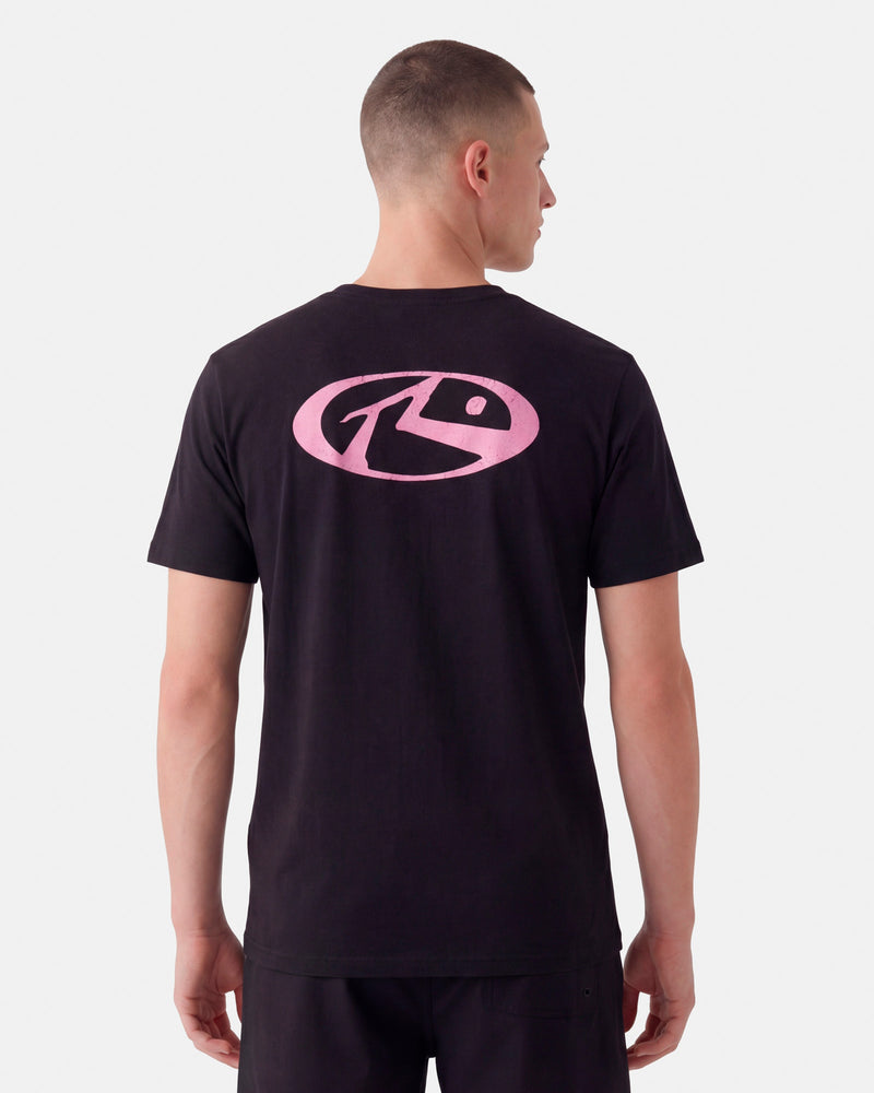 Camiseta Manga Curta Rusty Shutdown Preta
