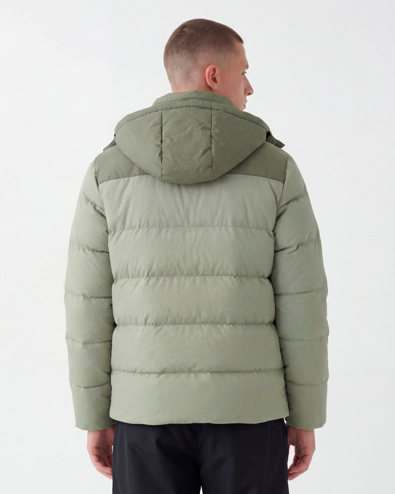 Jaqueta Rusty LV Stroop Verde com Capuz