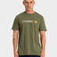 Camiseta Manga Curta Rusty Jetsetter Verde Folha