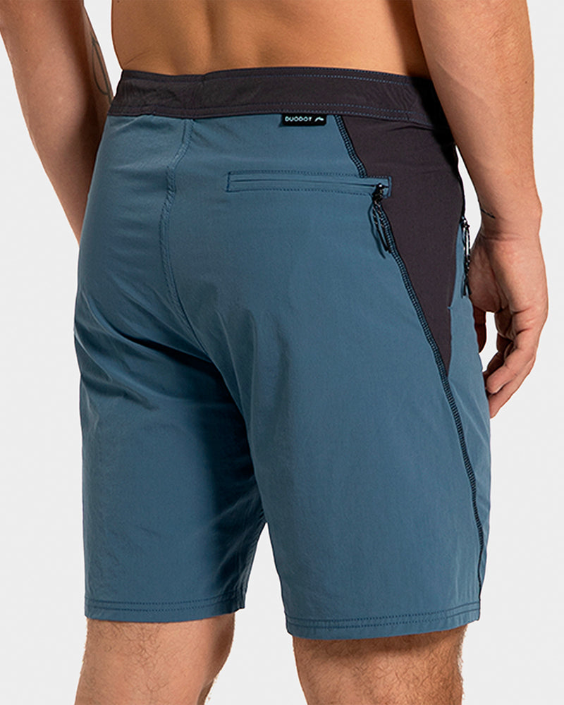 Boardshorts Importado Rusty Valen Azul Stretch 19"
