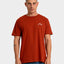 Camiseta Manga Curta Rusty Chalk Vermelho