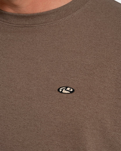 Camiseta Especial Manga Curta Rusty Speckle Marrom