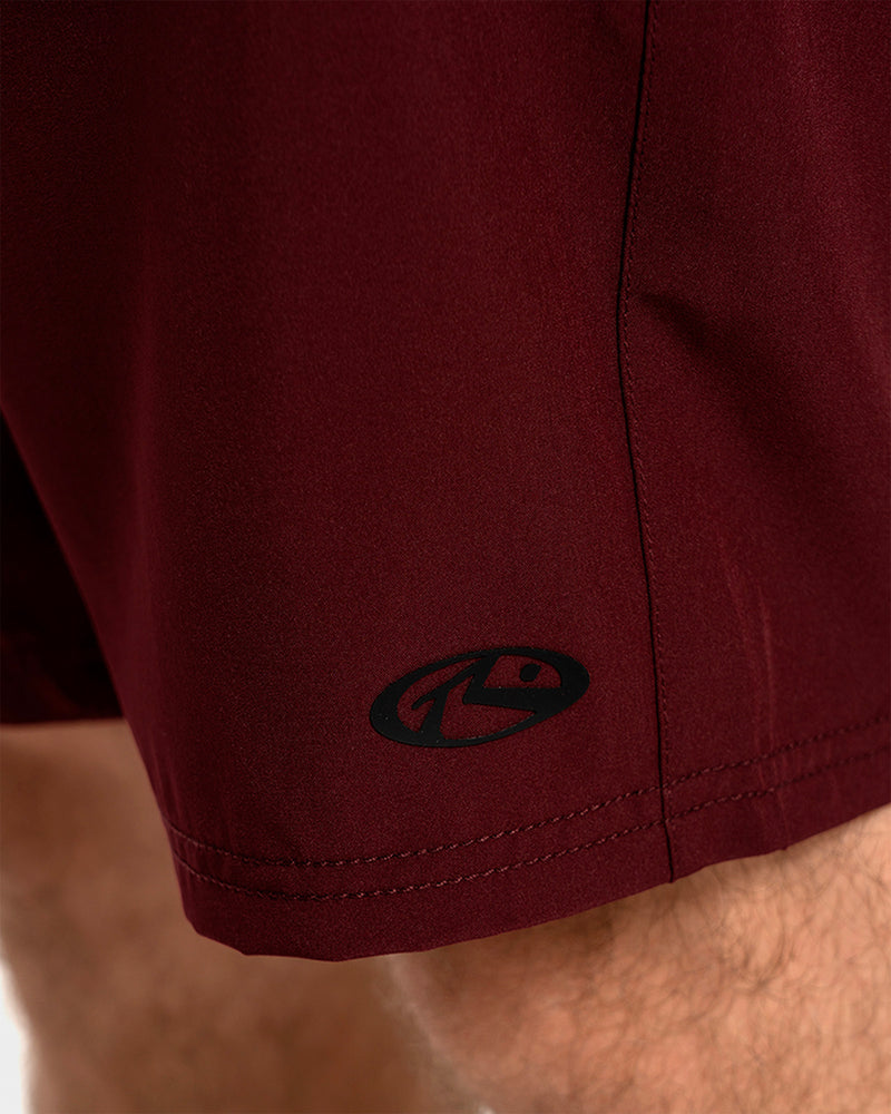 Boardshorts Rusty Importado Pulse Vermelho Escuro