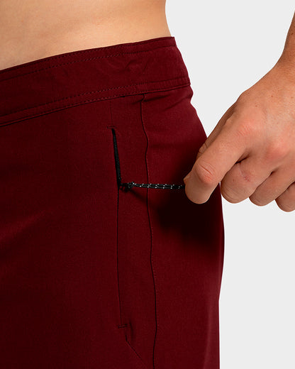 Boardshorts Rusty Importado Pulse Vermelho Escuro
