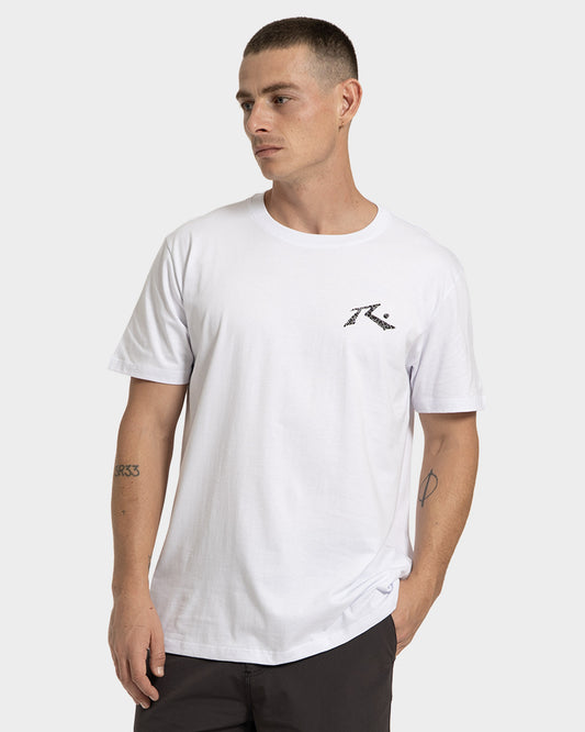 Camiseta Manga Curta Rusty The Keg Branca