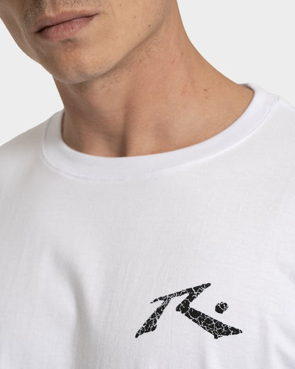 Camiseta Manga Curta Rusty The Keg Branca