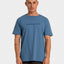 Camiseta Rusty Stick Manga Curta Azul