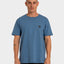 Camiseta Rusty Essential Manga Curta Azul
