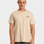 Camiseta Manga Curta Rusty The Keg Bege