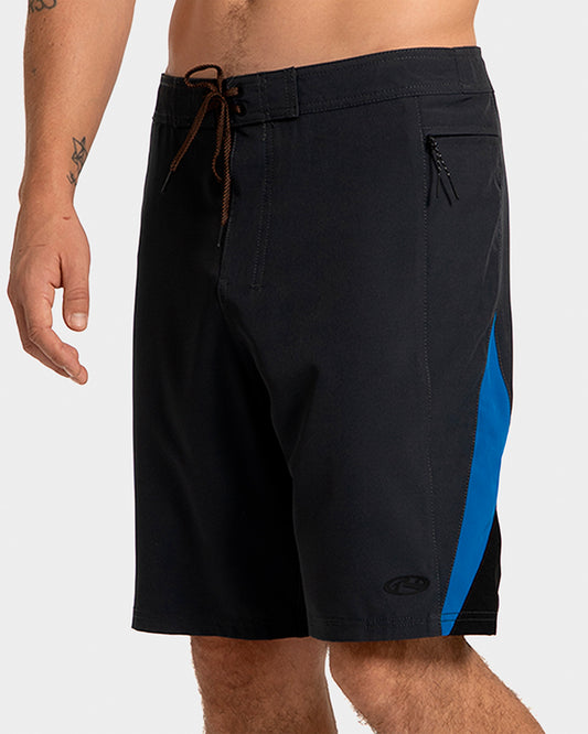 Boardshorts Rusty Importado Vic Shine Cinza