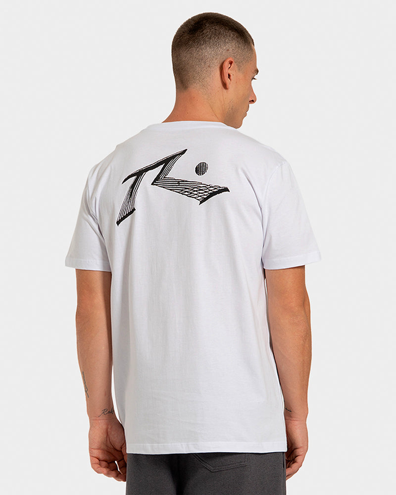 Camiseta Manga Curta Rusty Chalk Branca