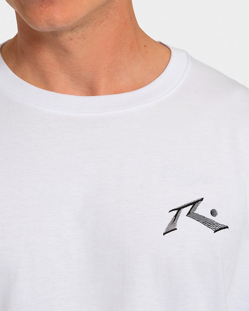 Camiseta Manga Curta Rusty Chalk Branca