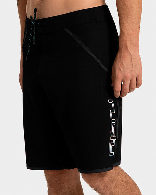 Boardshorts Rusty Importado Voltron Preta
