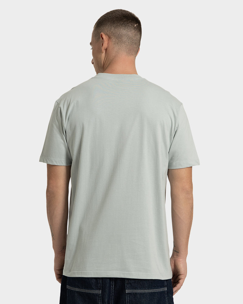 Camiseta Manga Curta Rusty Crusoe Verde Claro