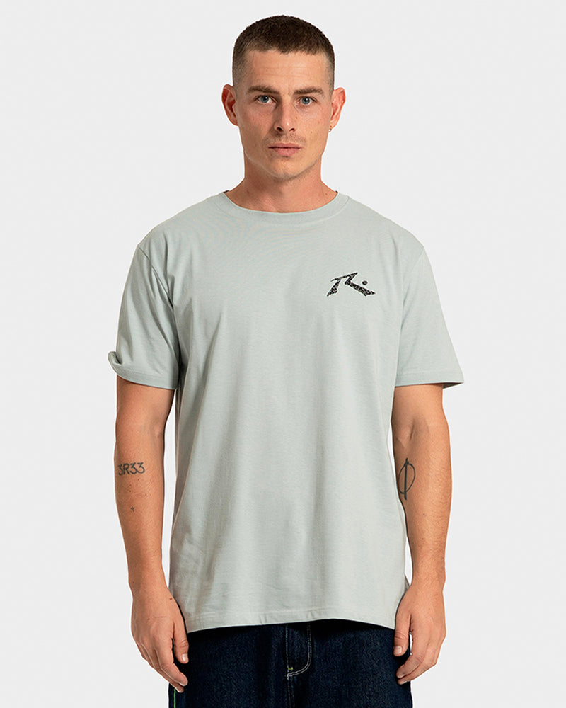 Camiseta Manga Curta Rusty The Keg Verde Claro