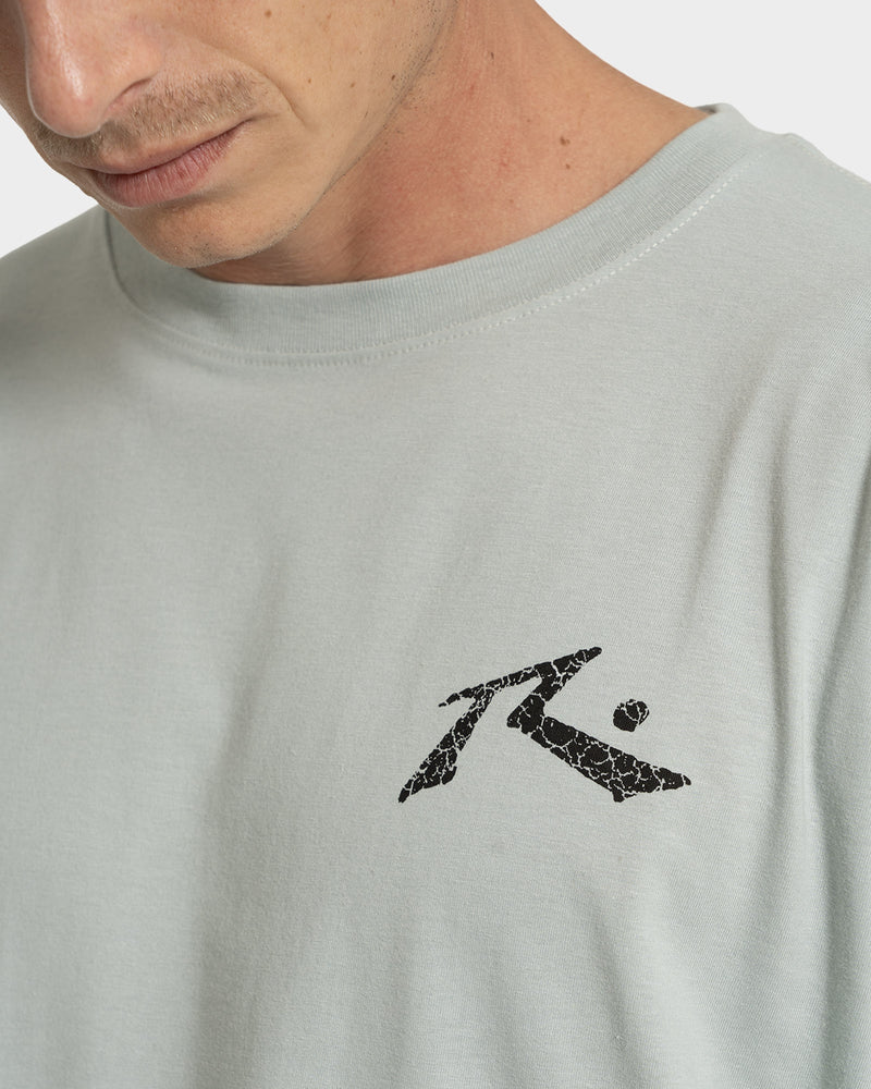 Camiseta Manga Curta Rusty The Keg Verde Claro