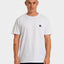 Camiseta Rusty Essential Manga Curta Branca