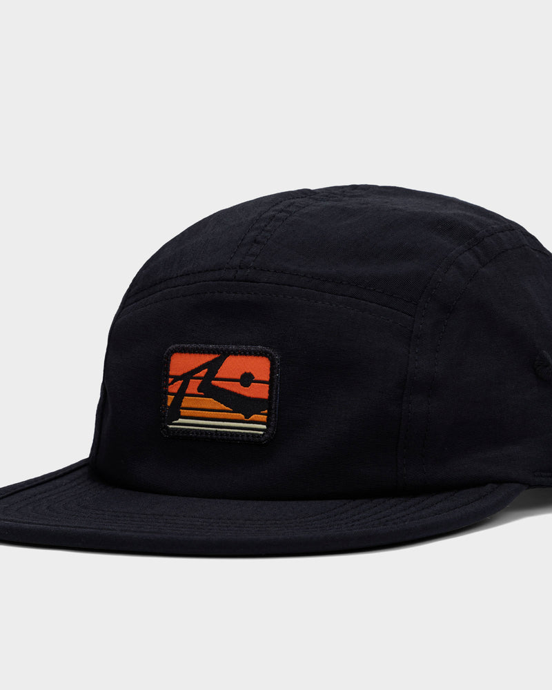 Boné Aba Reta Sunrise Rusty Preto Five Panel