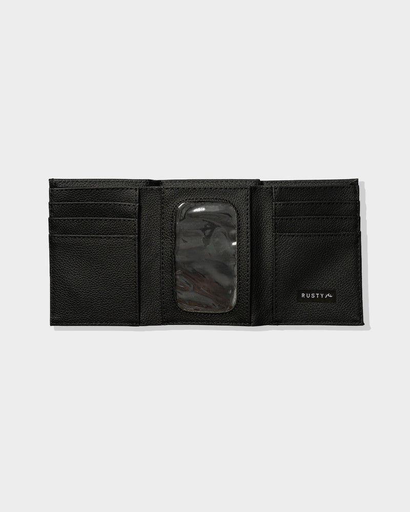 Carteira Preta Masculina Rusty Canvas