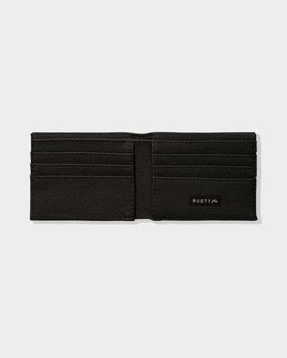 Carteira Masculina Preta Rusty Stamp
