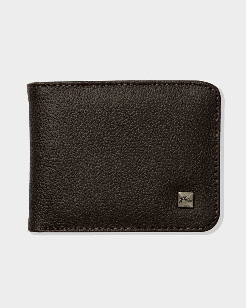 Carteira Masculina Marrom Rusty Metal