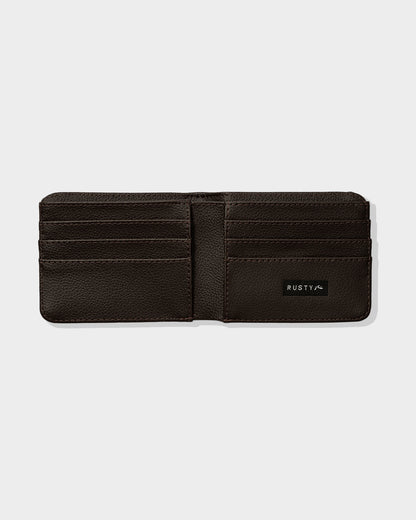 Carteira Masculina Marrom Rusty Metal