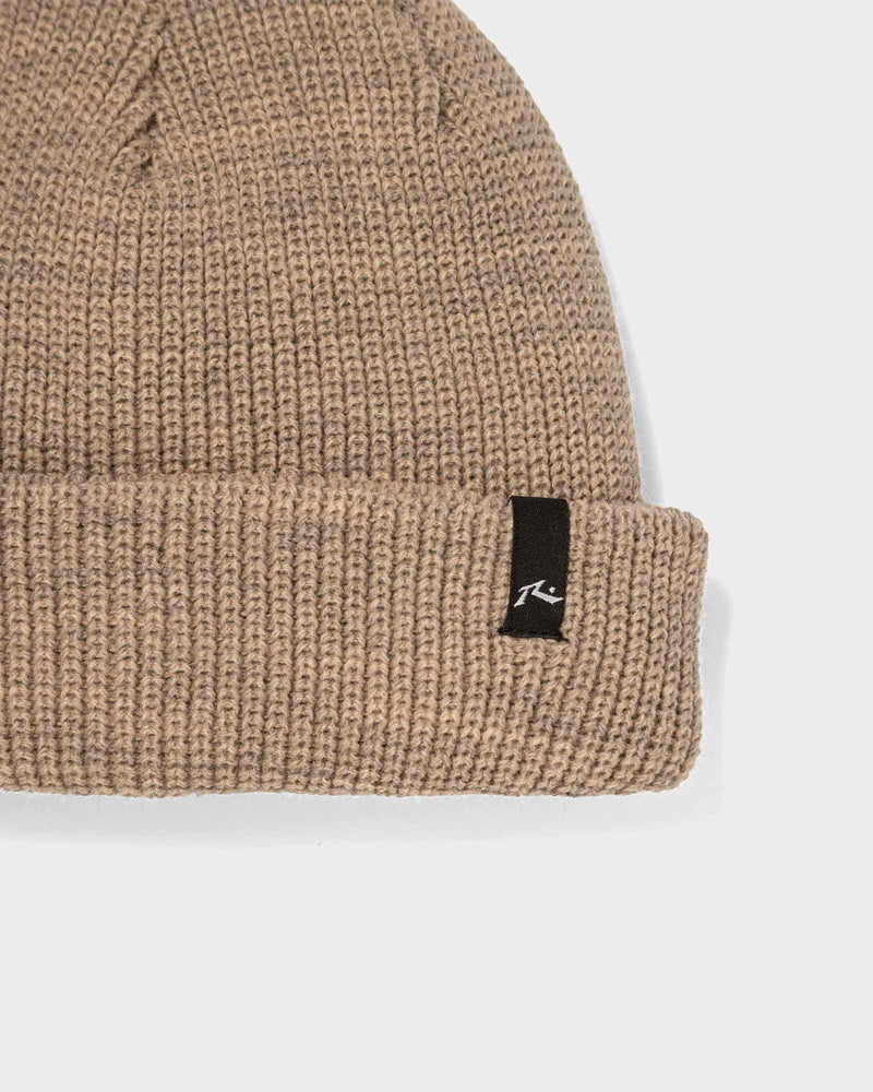 Gorro Rusty Fur Bege em Acrílico com Vira