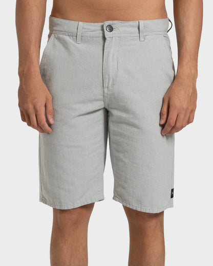 Bermuda Sarja Eco Rusty Cinza Claro