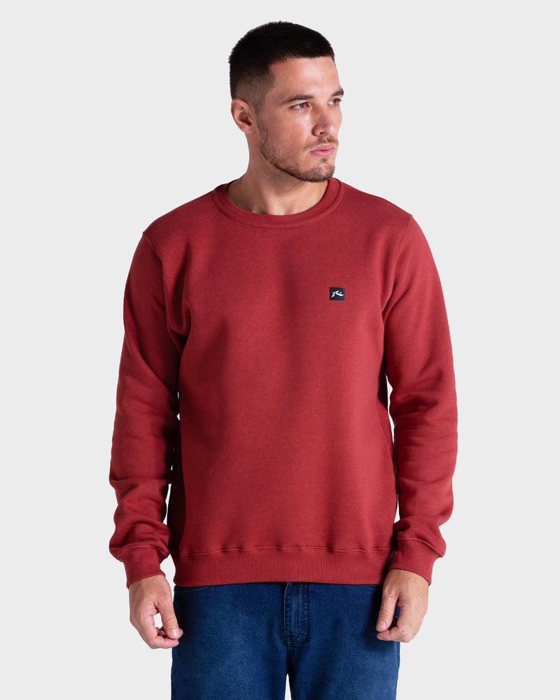 Moletom Careca Rusty Soft Vermelho