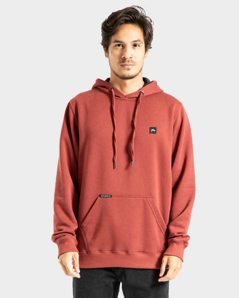 Moletom Canguru Rusty Soft Essential Vermelho