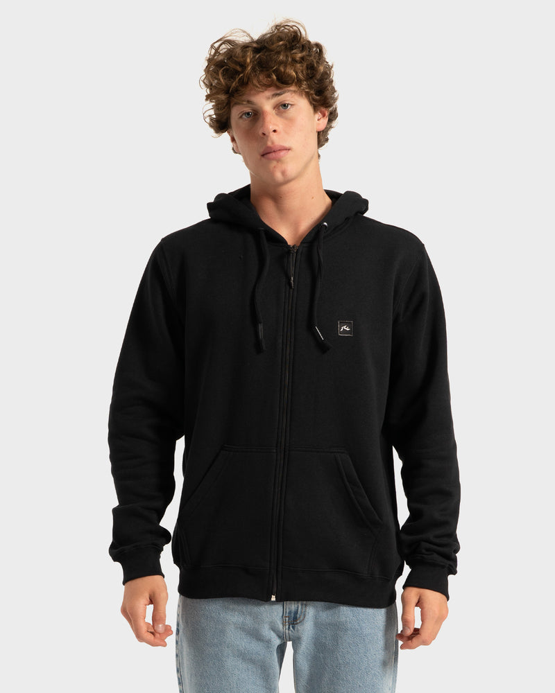 Moletom Canguru Rusty The Essential Preto