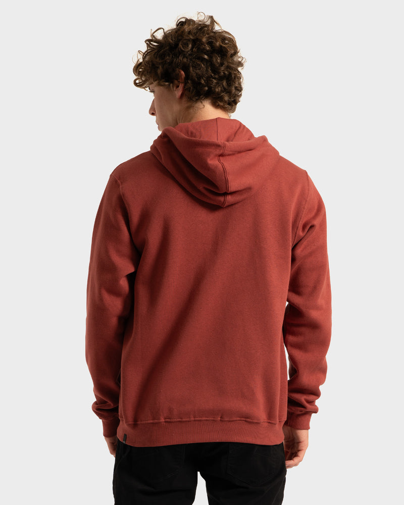 Moletom Canguru Rusty The Essential Vermelho