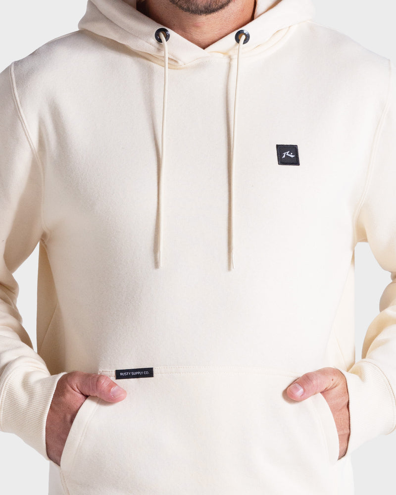 Moletom Canguru Rusty Essential Off White