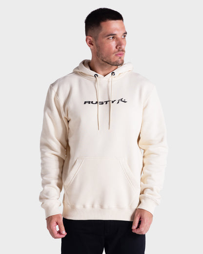 Moletom Canguru Rusty Stick Off White