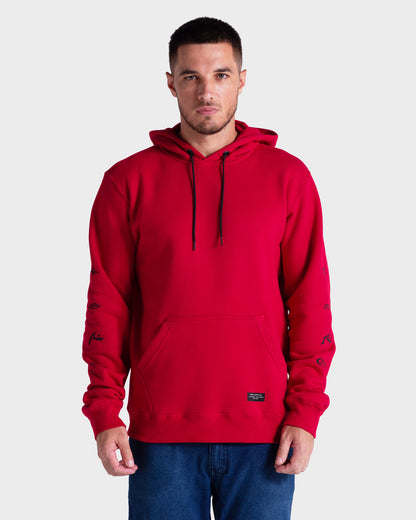 Moletom Canguru Rusty Rope Vermelho