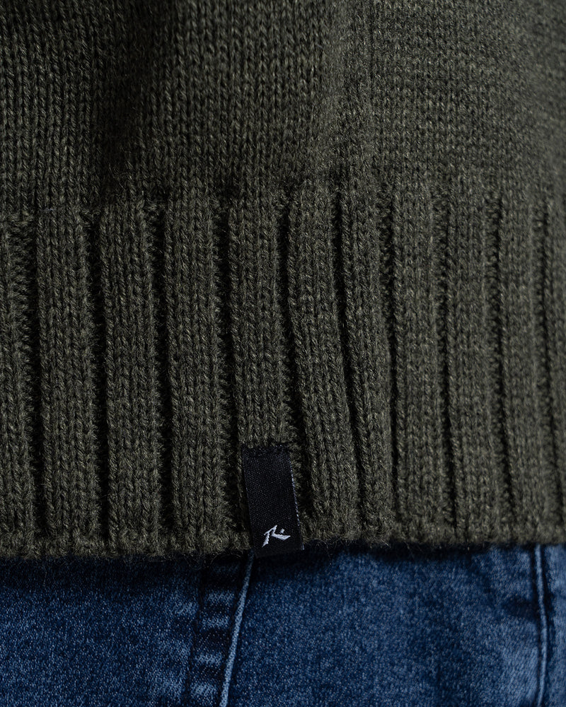 Tricot Rusty Forest Oliva