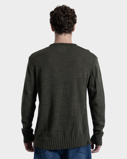 Tricot Rusty Forest Oliva