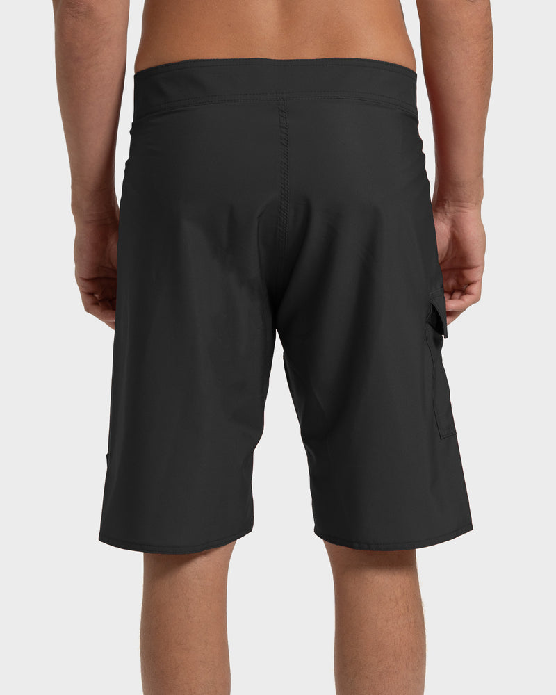 Boardshort Rusty Broad 21" Preto