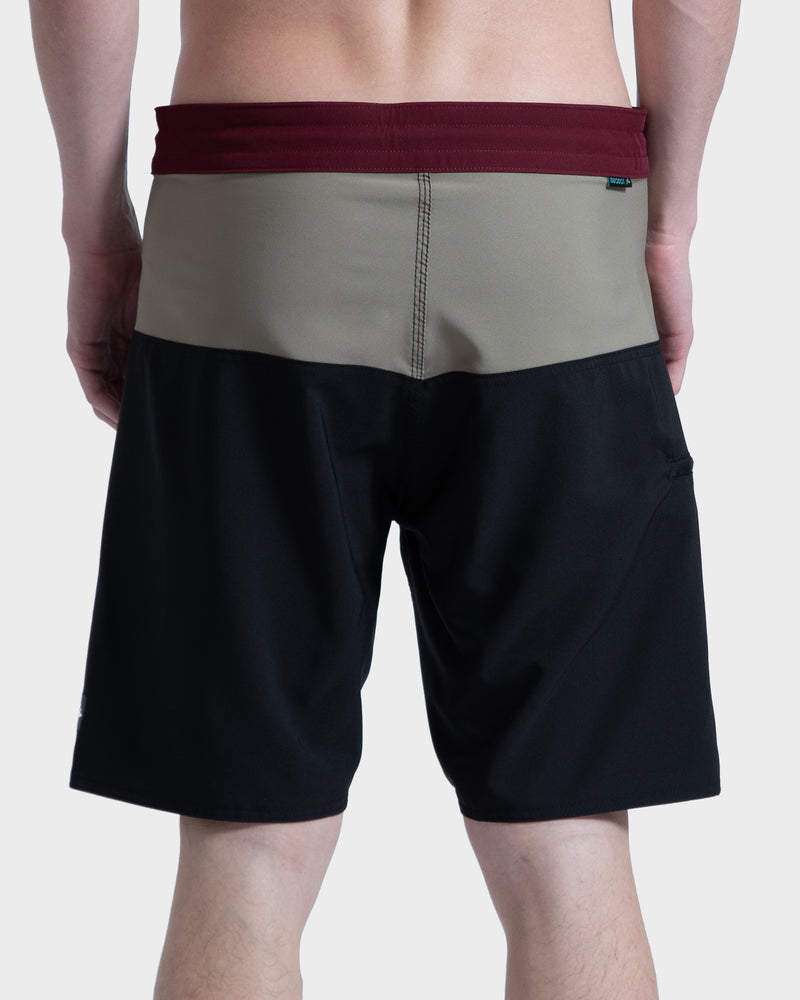 Boardshort Rusty Duo Dot 20" Preto