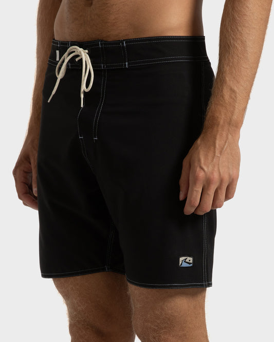 Boardshort Rusty 18'' Color Box Preto