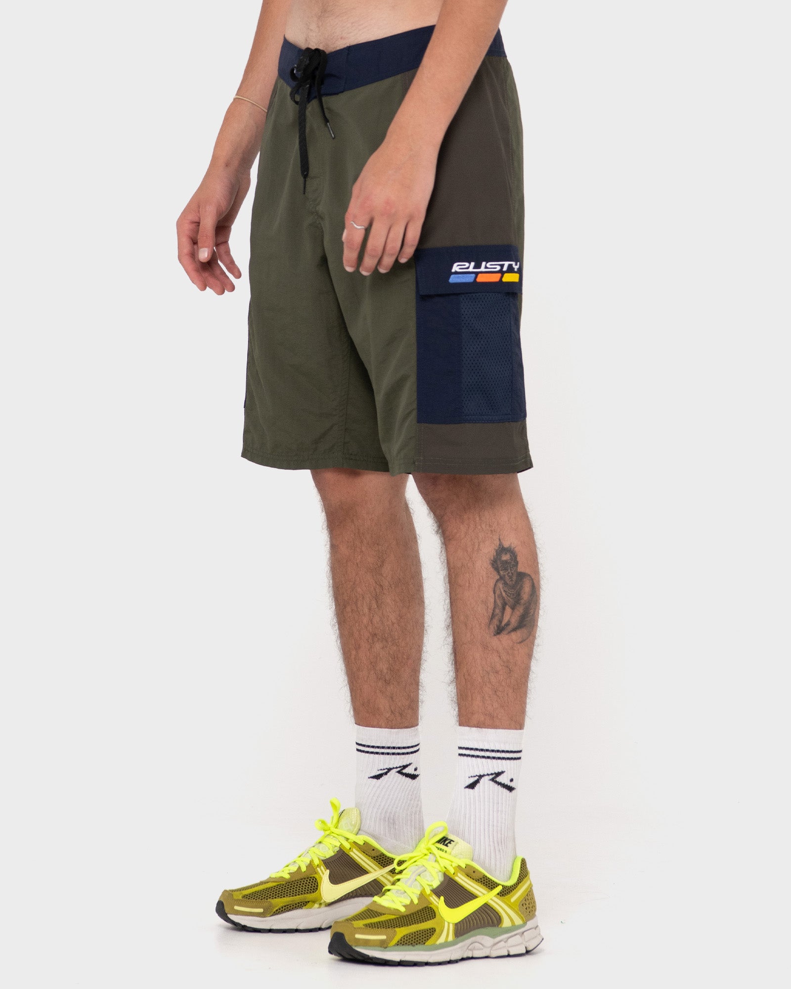 Boardshort Rusty Pick Pocket 21'' Oliva – RustyBrasil