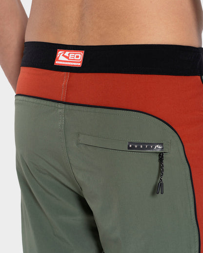 Boardshorts 20 Verde Rusty Trusty